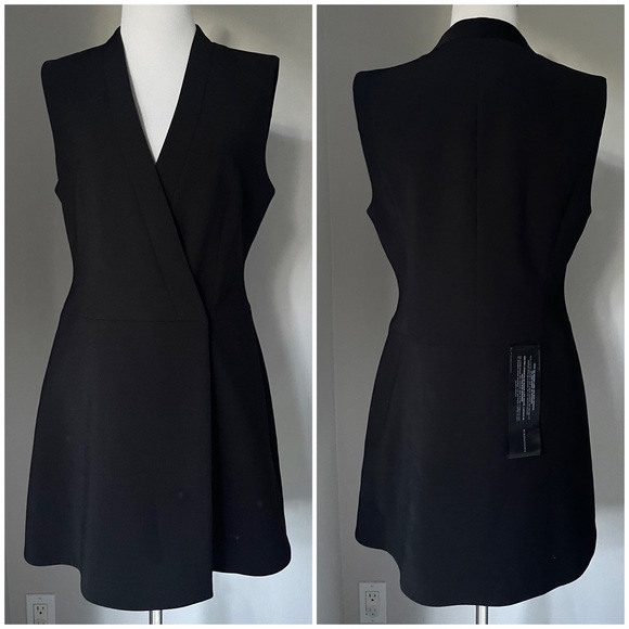 BCBGMaxAzria Caryn Wrap Vest Dress - Picture 3 of 8
